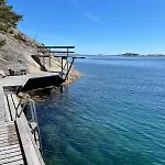Peaceful Seaside With - Large Private Outdoor Areas And Boat Available On Request Nyaraló Eigebrekk